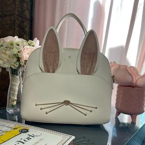 kate spade Make Magic White Bunny Crossbody